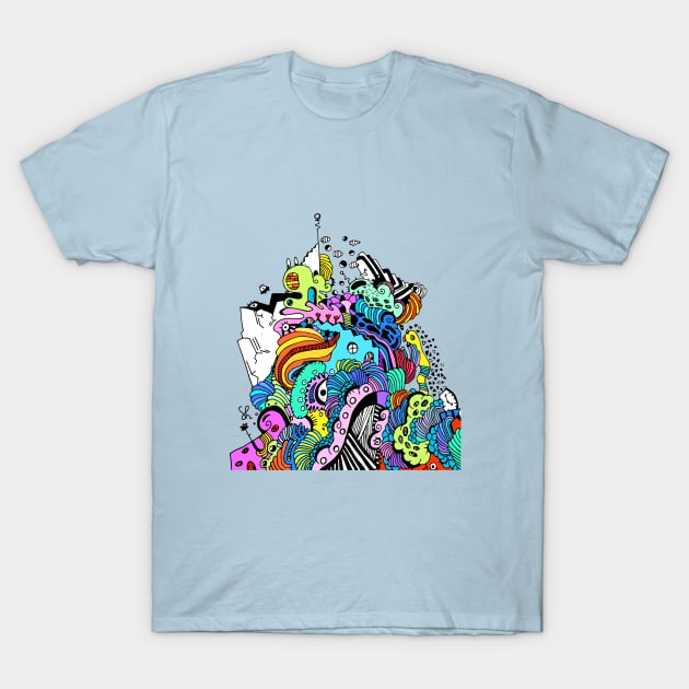 Candy Glacier T-Shirt by ShelbyWorks